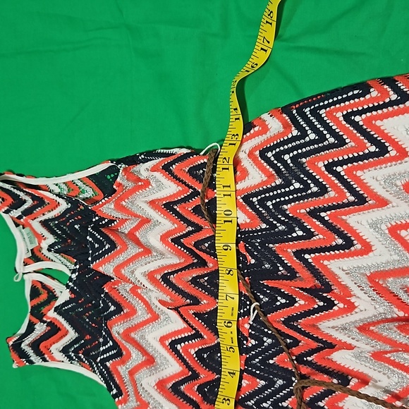 Emily West ,lace with white lining and slip , fun colors ,sleeveless - Picture 11 of 14